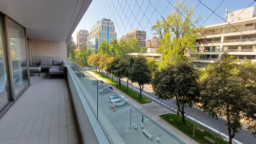 Amoblado / 2 Dorm + Escritorio + Servicios /metro Alcántara
