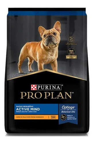 Alimento Proplan Active Mind Razas Peq Optiage 7.5kg Pollo