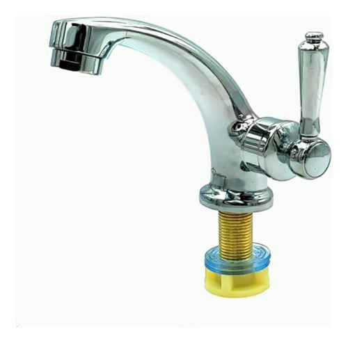 Llave Individual Lavabo Cromo  Agua Fría 1/4 Vuelta Rm7004