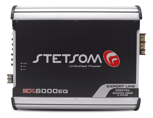 Módulo Amplificador Stetsom Ex6000 Eq 6000 Wrms Mono Ex 6000
