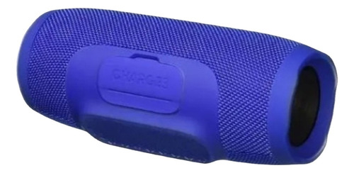 Caixa De Som Bluetooth Pendrive Charge 3 Radio Portátil 20w Cor Azul