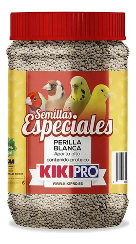 Alimento Semilla Perilla Blanca Para Aves 500g, Kiki Pro