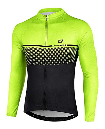 Camiseta De Ciclismo Para Hombre Amarillo-negro Marca Lameda