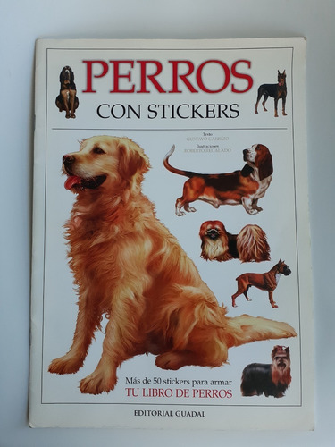 Revistas Infantiles Stickers Perros, Gatos Disney (pegados)