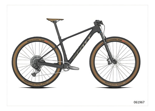 Bicicleta mountain bike Scott Scale SCALE 910 AXS 2023 R29 tamaño del cuadro L color negro