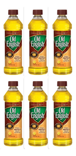 Old English Aceite Madera Polish Abrillantador 473ml 6 Pz