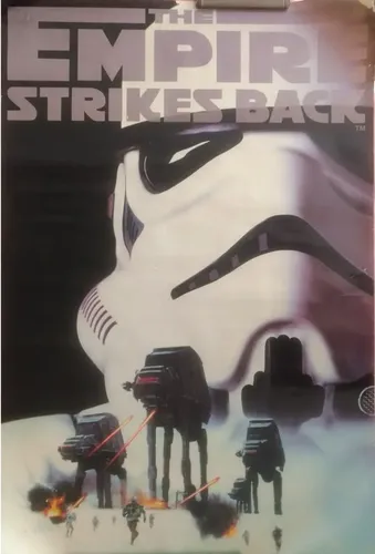 Poster Star Wars - Empire Strikes Back - 1995 Importado Usa 