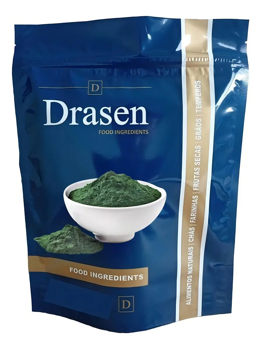 500g Spirulina Em Pó Original | Drasen Food