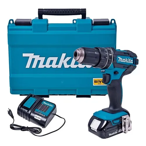 Furadeira Parafusadeira Impacto Bateria Makita Dhp 482sy