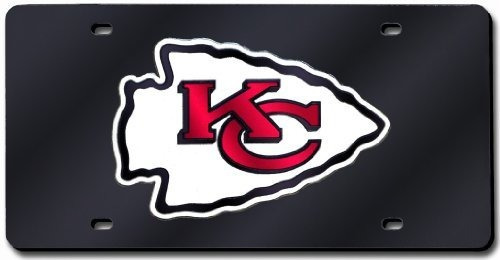 Rico Kansas City Chiefs - Placa De Matrícula Cortada Con Lás