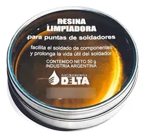 Comprar Resina Limpiadora Soldador Delta Limpia Punta Soldador