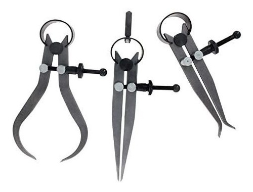 Utoolmart - Juego De 3 Pinzas De Resorte Y Separador Exterio