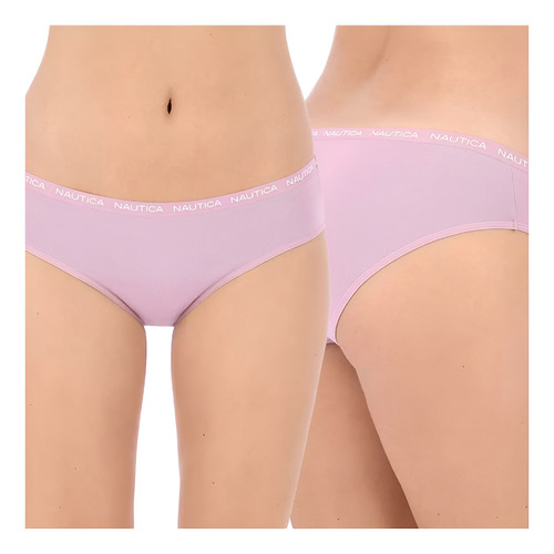 4 Bikini Algodon Stretch Nautica Dama Originales