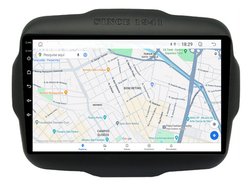 Multimidia Renegade 15/23 9p Android Carplay 2/32gb Voz
