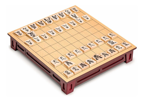 Tablero De Ajedrez  Japones Shogi, Con Tabla Y Cajones D Jdz