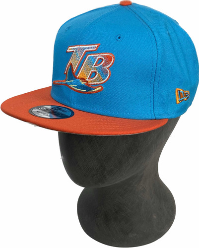 Visera Plana Gorro Recto Gorra Tampa Bay Rays Mlb