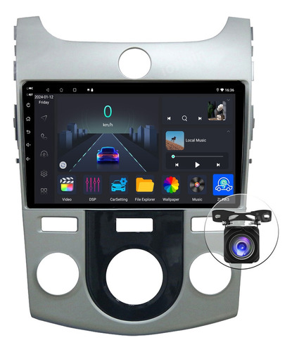 Carplay Estéreo De 4 Gb Para Kia Forte 2009-2017 Gps Android