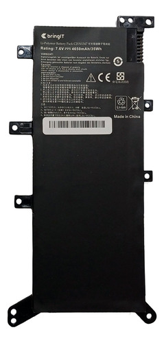 Bateria Para Notebook Asus X555 X555u X555lf X555ub C21n1347 Bateria Preto