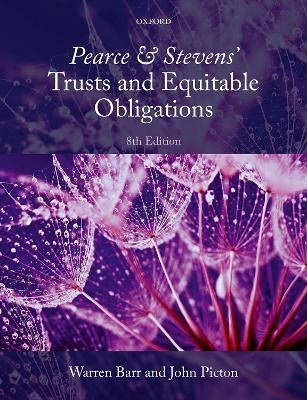 Libro Pearce & Stevens' Trusts And Equitable Obligations ...