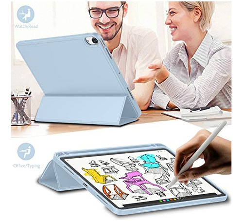 Funda Para Tablet De 10.9 Pulgadas Con Soporte Para Lápiz.