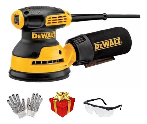 Lijadora Prof Roto Orbital Dewalt Velcro 280w Dwe6421