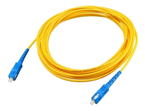Cable Fibra Óptica Patchcord Internet Router Módem Antel 5m