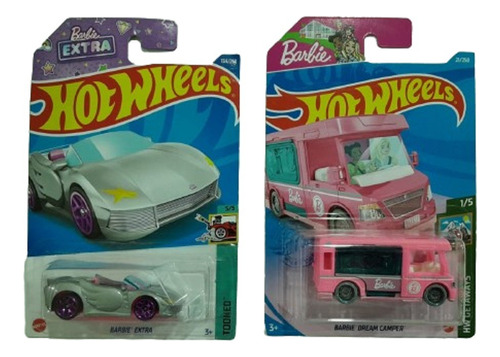 Hot Wheels Combo Barbie Dream Camper Y Barbie Extra Es Ya! 