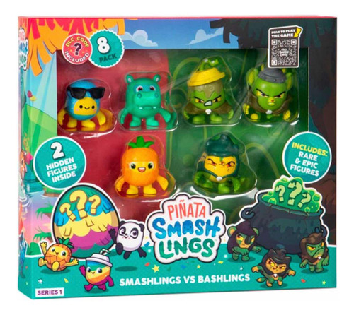 Set Figuras Smashlings Anana Smashlings Vs Bashlings