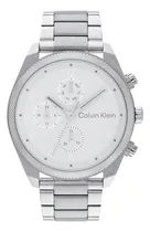 Comprar Reloj Hombre Calvin Klein 25200356 Impact Correa Plateado Bisel Plateado Fondo Plateado