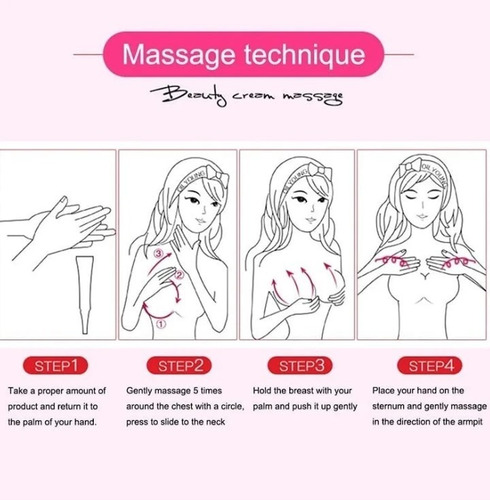 Crema Modeladora Reafirmante Senos Pechos Busto Aumenta Floral-frutal