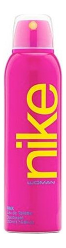 Desodorante En Spray Nike Pink Woman 200ml Original