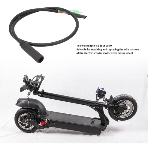 Cable De Extensión De 9 Pines Para Motor De Bicicleta Eléctr
