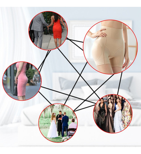 Levantador De Glúteos Hip Pad Shapewear Cintura Entrenador V
