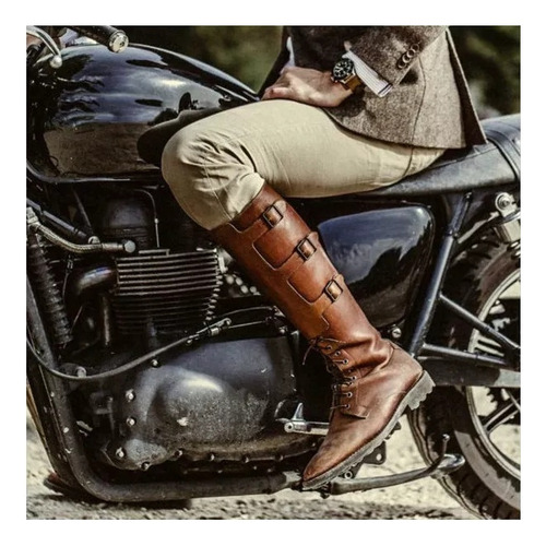 Botas De Combate Botas Largas Para Hombre Botas De Caballero