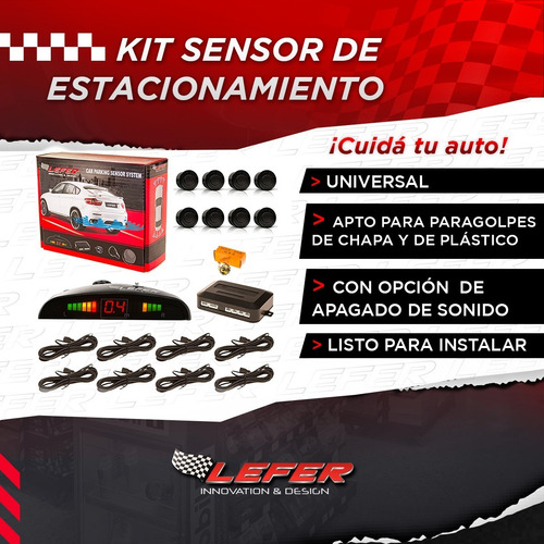 Imagen 4 de 10 de Sensores De Estacionamiento Delanteros Y Traseros Oferta !!!
