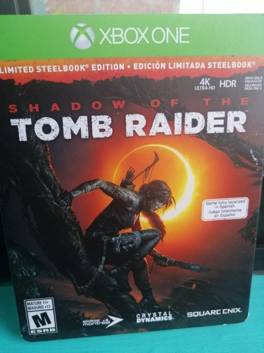 Shadow Of The Tomb Raider Edicion Limitada Steelbook