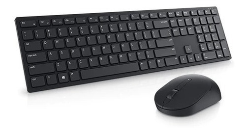 Kit Teclado Y Mouse Inalambrico Dell Km5221w Español Latino