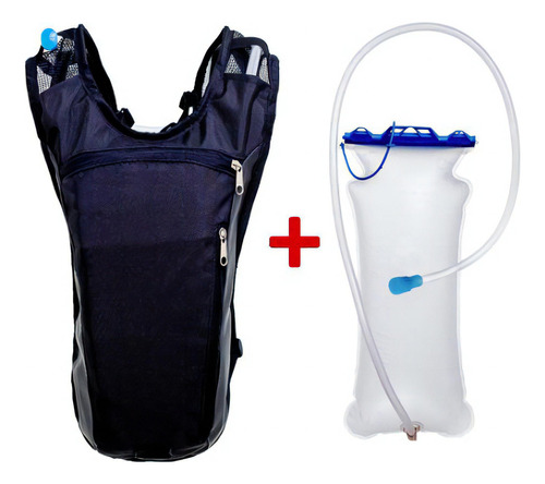 Mochila De Hidratação Com Refil 2,5l Térmica Cor Vermelho