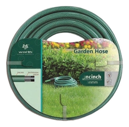 Manguera De Jardin Mallada 1/2 X 15 Metros Worth Garden Hose