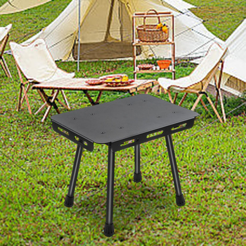 Mesa Plegable Para Acampar Taburete Portátil De Muebles De