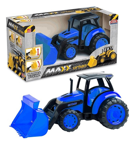 Maxx Trator Urban Usual 167 Azul