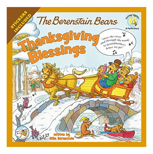 Book : The Berenstain Bears Thanksgiving Blessings Stickers