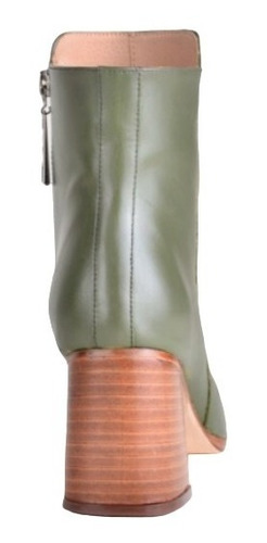 Imagen 8 de 9 de Botinetas Botitas Botas De Mujer De Cuero Tiana - Ferraro
