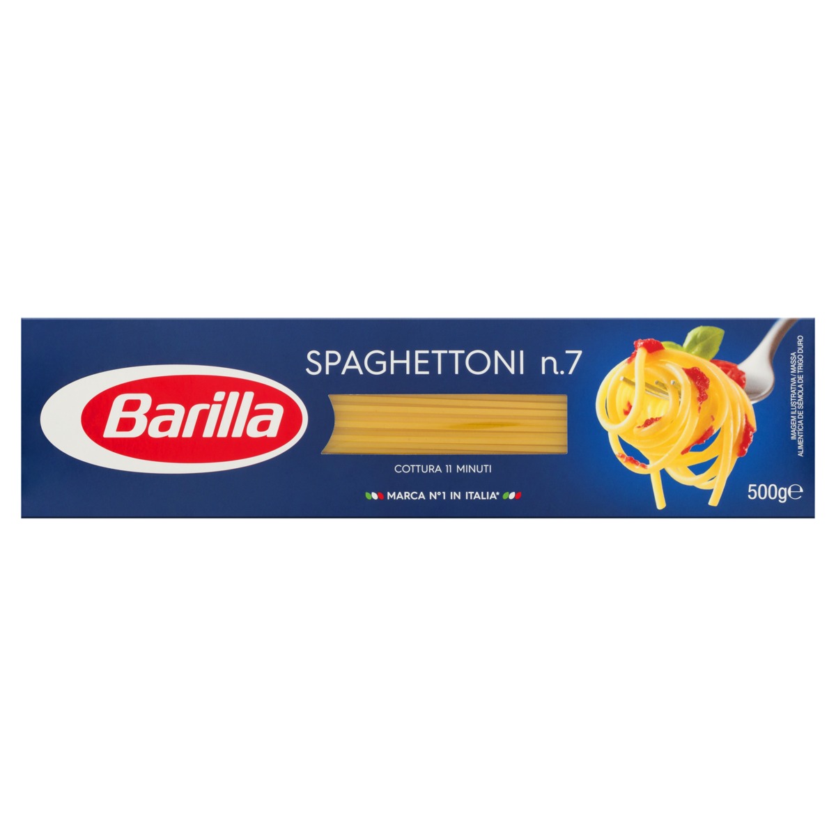 Macarrão de Sêmola Espaguete 7 Barilla Caixa 500g