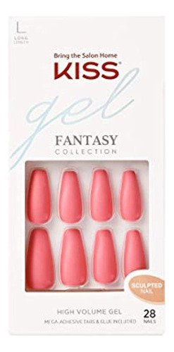 Kiss Gel Fantasy Sculpted Nails - Juice