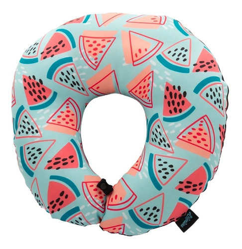 Imagen 8 de 10 de 3 Cuello Viaje Almohada Infantil Adulto Vellon Siliconado