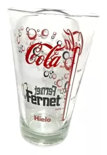 Vaso Fernet Coca Cola 400ml C/ Medidor- Kiosco Full7x24