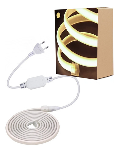 Tira Led Cob 39mts Neon Flex Cob 220v Siliconada Flexible