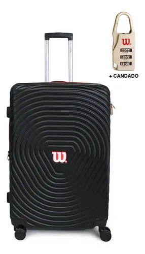 Maleta Pulsar Negra L Grande 23kg Wilson
