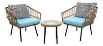 Comprar Set 3pzs Muebles Sillas P\u002F Interior Exterior C\u002F Mesa Jardin 
